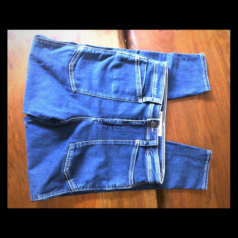 ASOS high waisted retro vibe skinny jeans